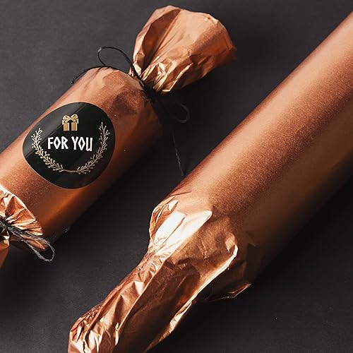 Vista 26 de RUSPEPA Papel de seda para envolver regalos, papel de seda negro para envoltura de regalo, manualidades de arte, bricolaje, bolsas de paquete