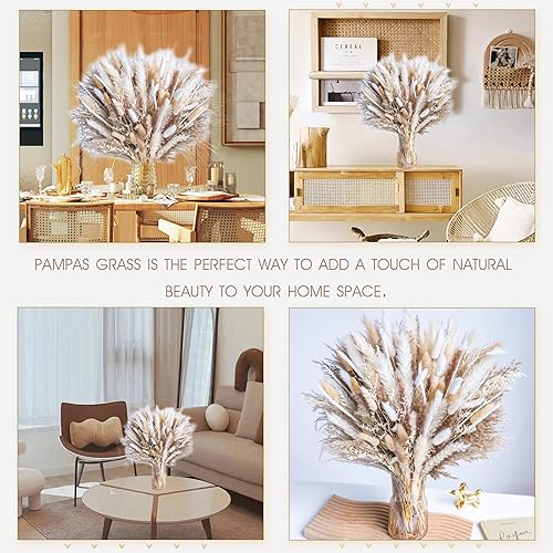 Miniatura 3 de 300 Ramos de flores secas naturales para decoración del hogar, ramo de flores secas para bodas, arreglos florales, decoración del hogar (300