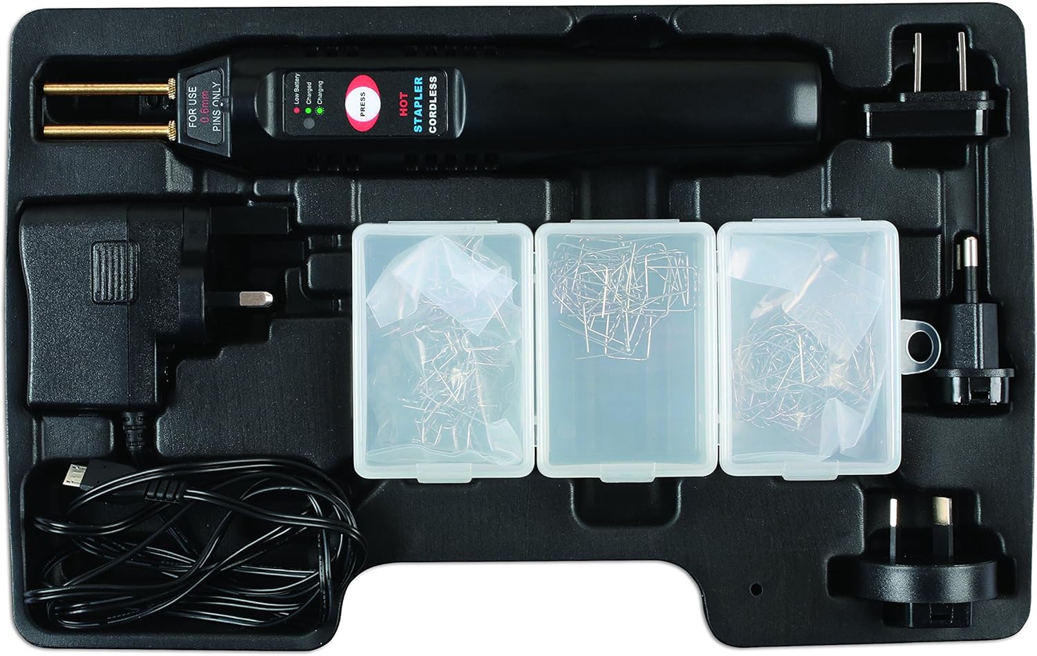PowerTec 92478 Hot Stapler Kit - Rechargeable