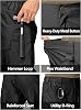 Pantalones de trabajo cargo para hombre, utilitarios tácticos para construcción 5
