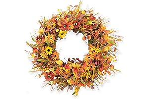 Premium 28" Fall Wreath: Autumn's Embrace