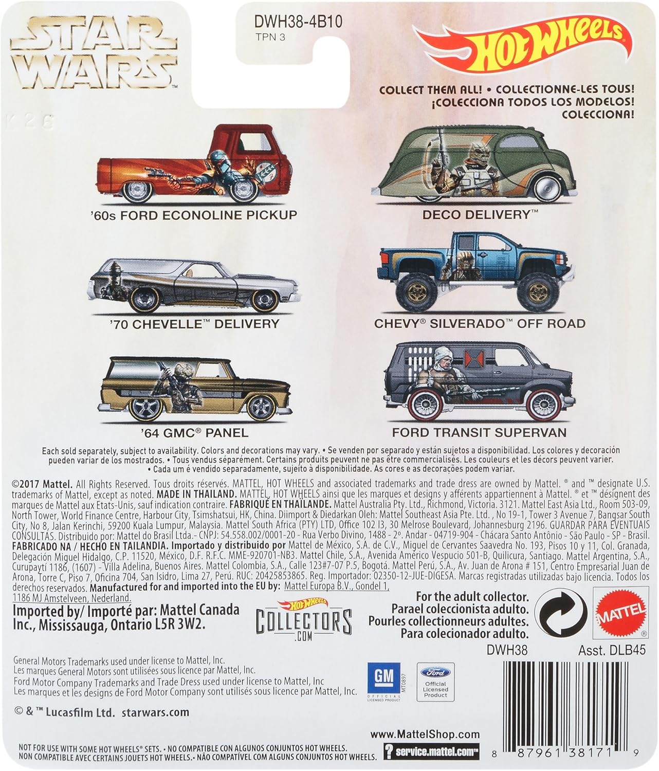 Hot Wheels 70 Chevelle Delivery Vehicle