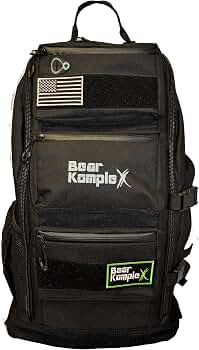 bkx mini military backpack Bear KompleX Grade Tactical Backpack, 50L, Black, MOLLE Webbing Color:Vice BKX patches are sold 20 Must-have Boat Accessories Alluvion Series