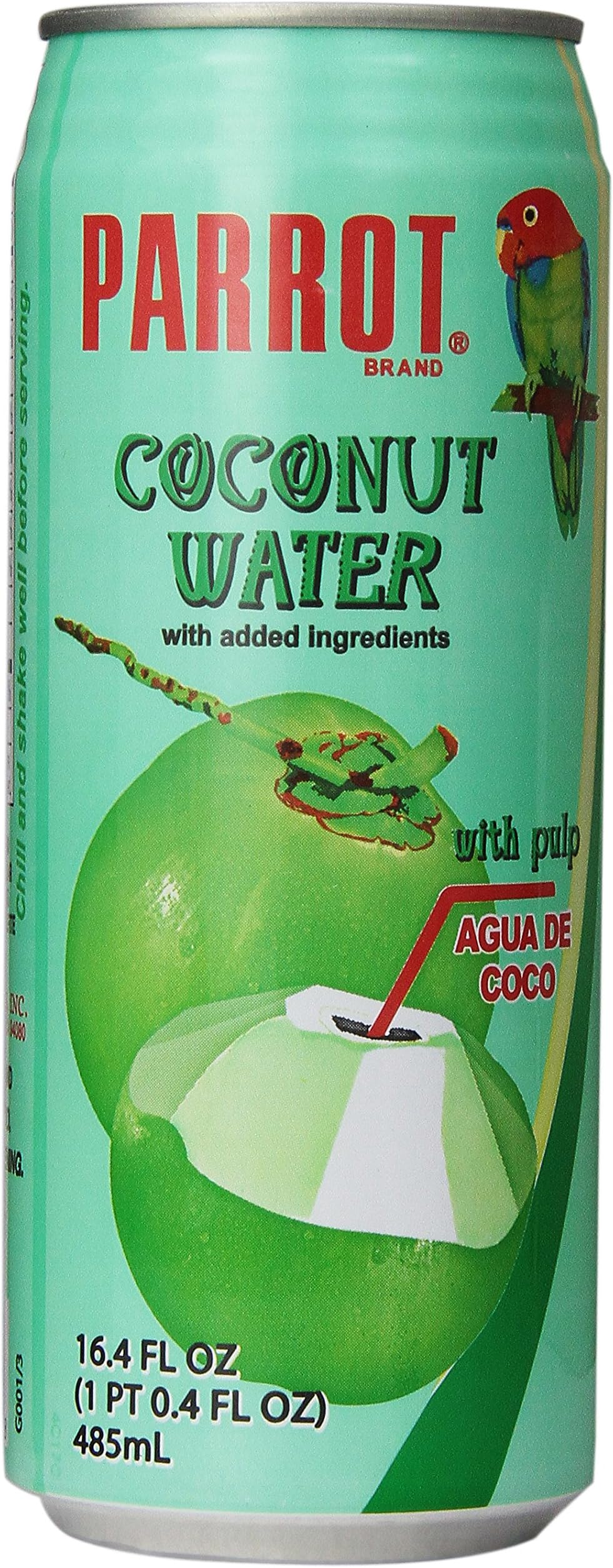 Parrot Coconut Water with Pulp, 16.9 oz