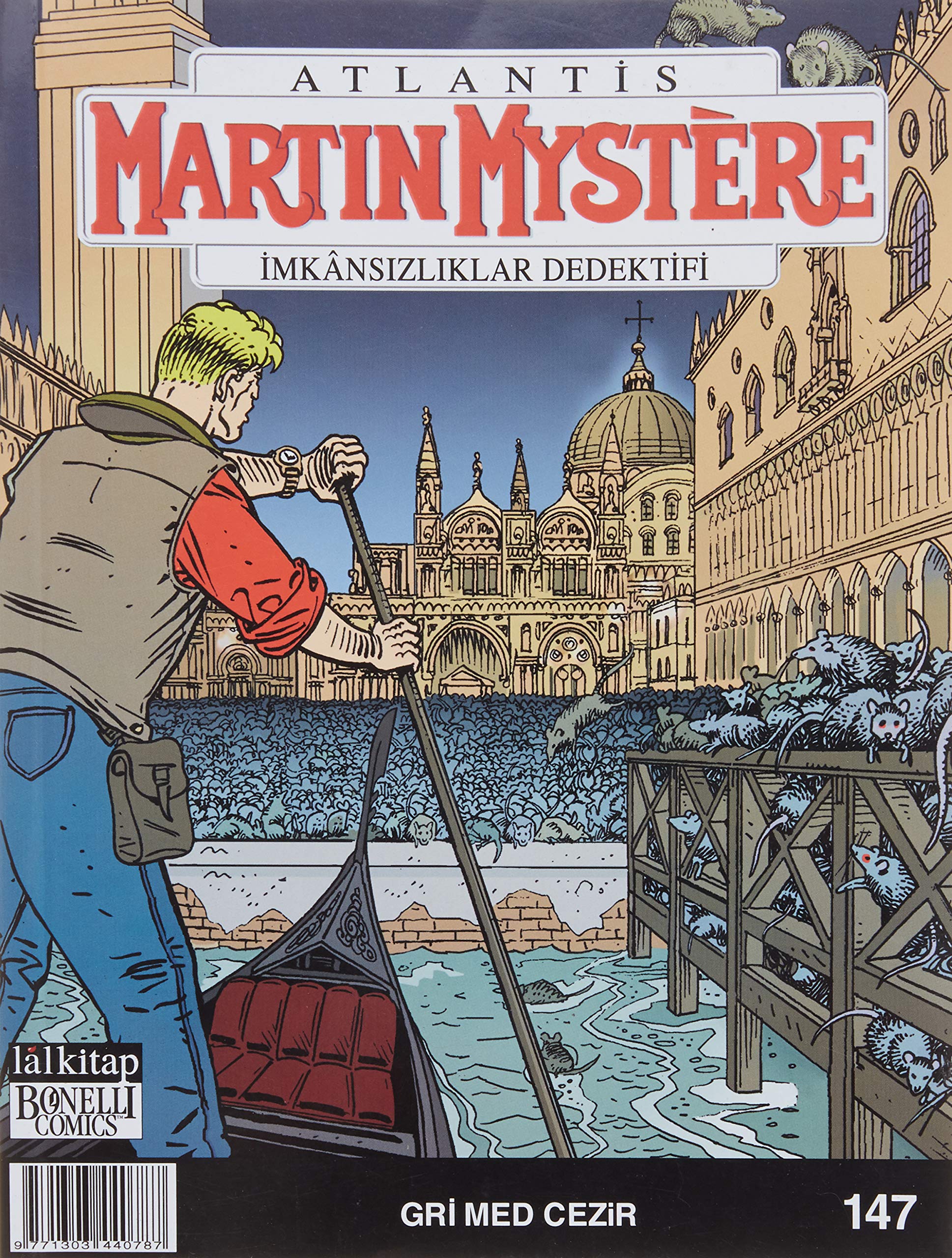 Martin Mystere İmkansızlıklar Dedektifi Sayı:147 Gri Med Cezir
