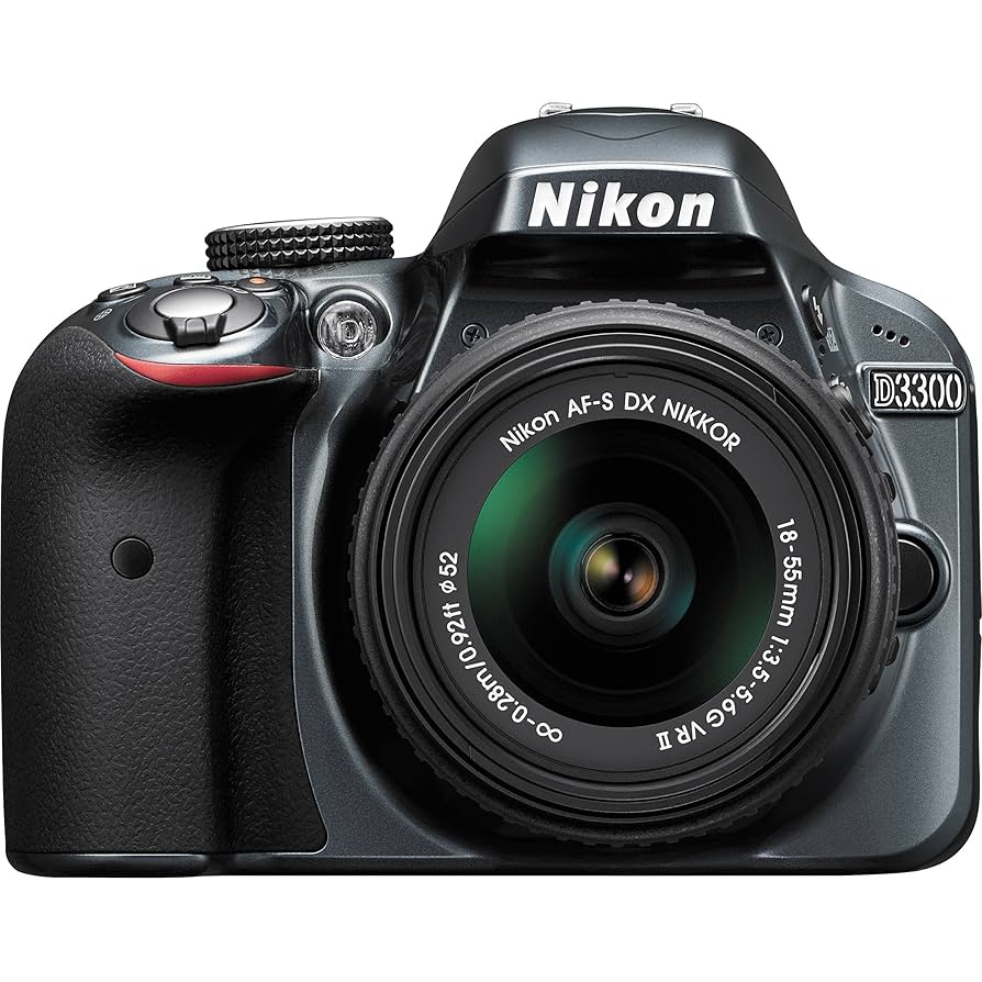 デジタル一眼 Nikon D3300 24.2 MP CMOS Digital SLR with AF-S DX NIKKOR 18-55mm f/3.5-5.6G VR II Zoom Lens (Red) Amazon.com : Nikon D3300 24.2 MP CMOS Digital SLR with AF-S
