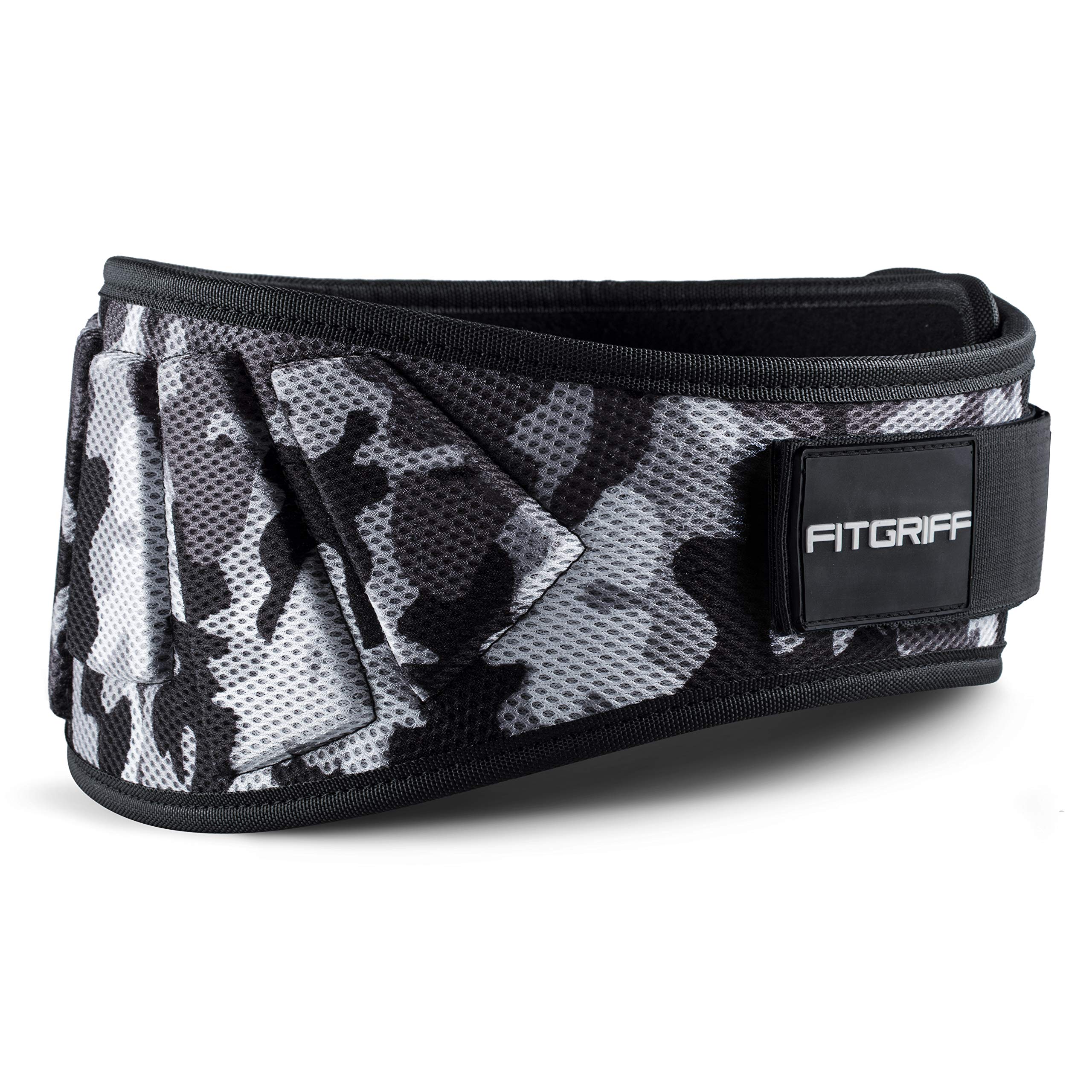 Fitgriff® Cintura Palestra V1 per Uomo & Donna - Cinture da Sollevamento Pesi, Squat, Bodybuilding, Stacco - Weightlifting Belt