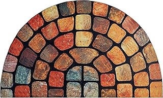 ubdyo Unique in Style Front Door Mat - Low Pile Front Door Mat Outside Entrance - Muddy Dirt Trapping Welcome Matt Outdoor - Rubber Backing Anti Slip Indoor Doormat Entrance, 30