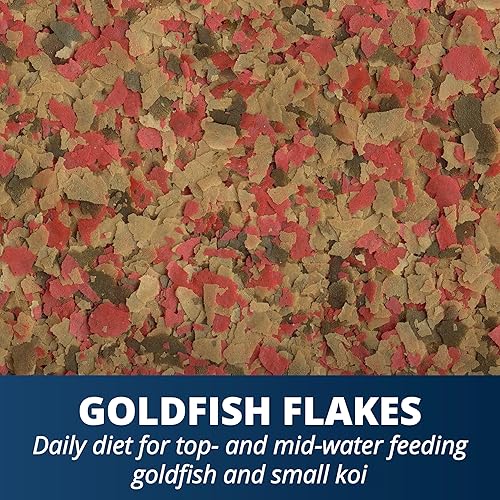 Miniatura 9 de Tetra Goldfish Flakes, dieta nutricionalmente equilibrada para peces de acuario, copos enriquecidos con vitamina C, 7.06 onzas