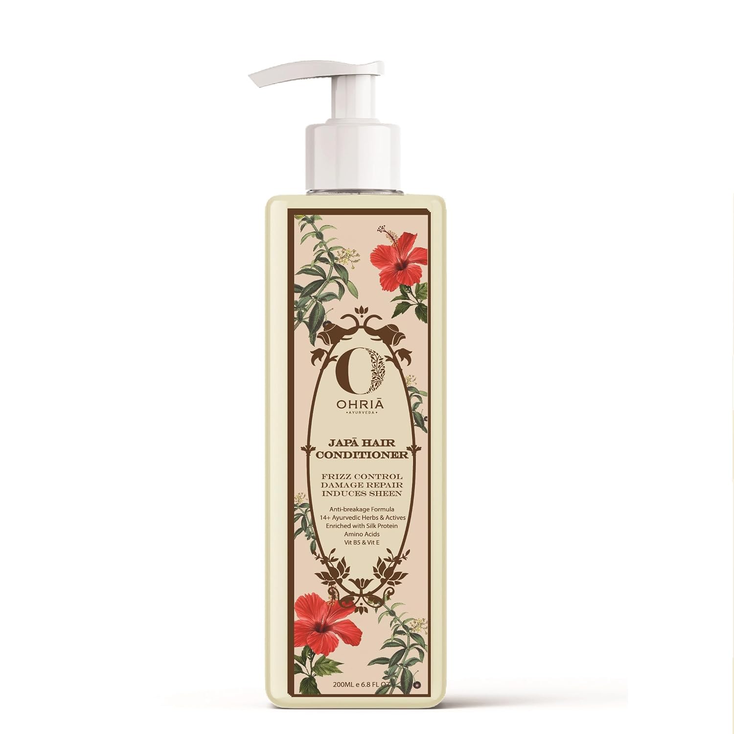 Ohria Ayurveda Japa Hibiscus Conditioner 200ml | Deep Nourishing Ayurvedic Hair Conditioner with Coconut Milk, Aloe Vera &... - Review, Price and Buying Guide