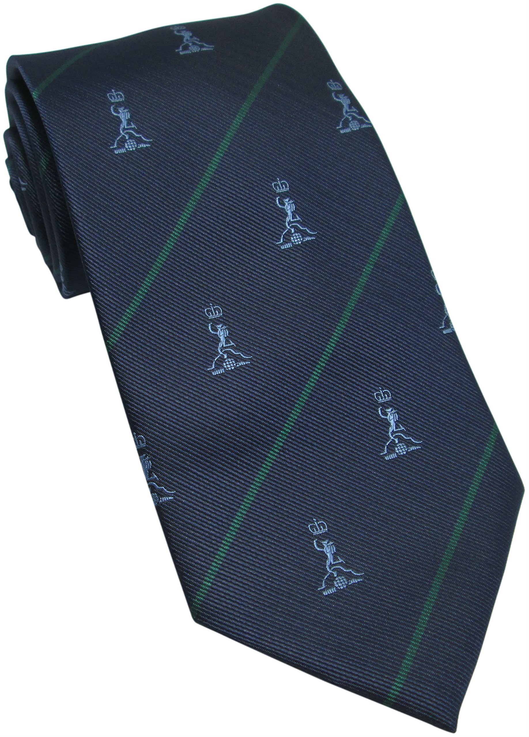 Royal Corps of Signals Motif Regimental Tie