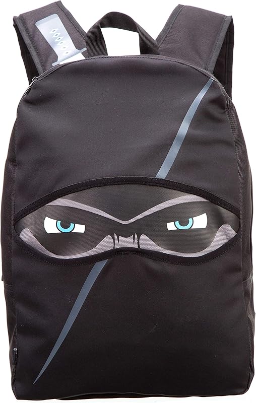 Mochila Zipit Ninja Preta em oferta na Shopee
