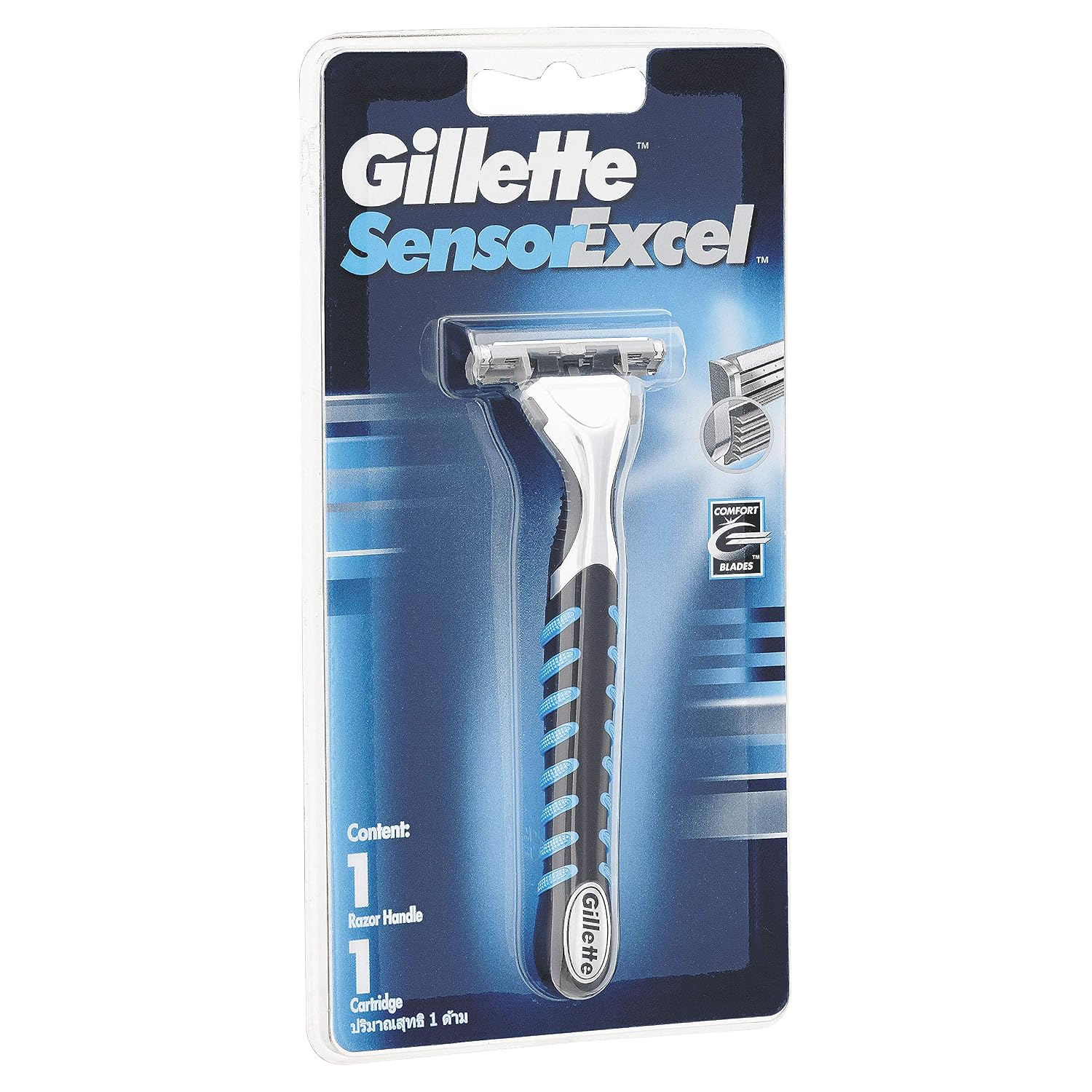 Gillette Sensor Excel Razor with Handle 1 Piece