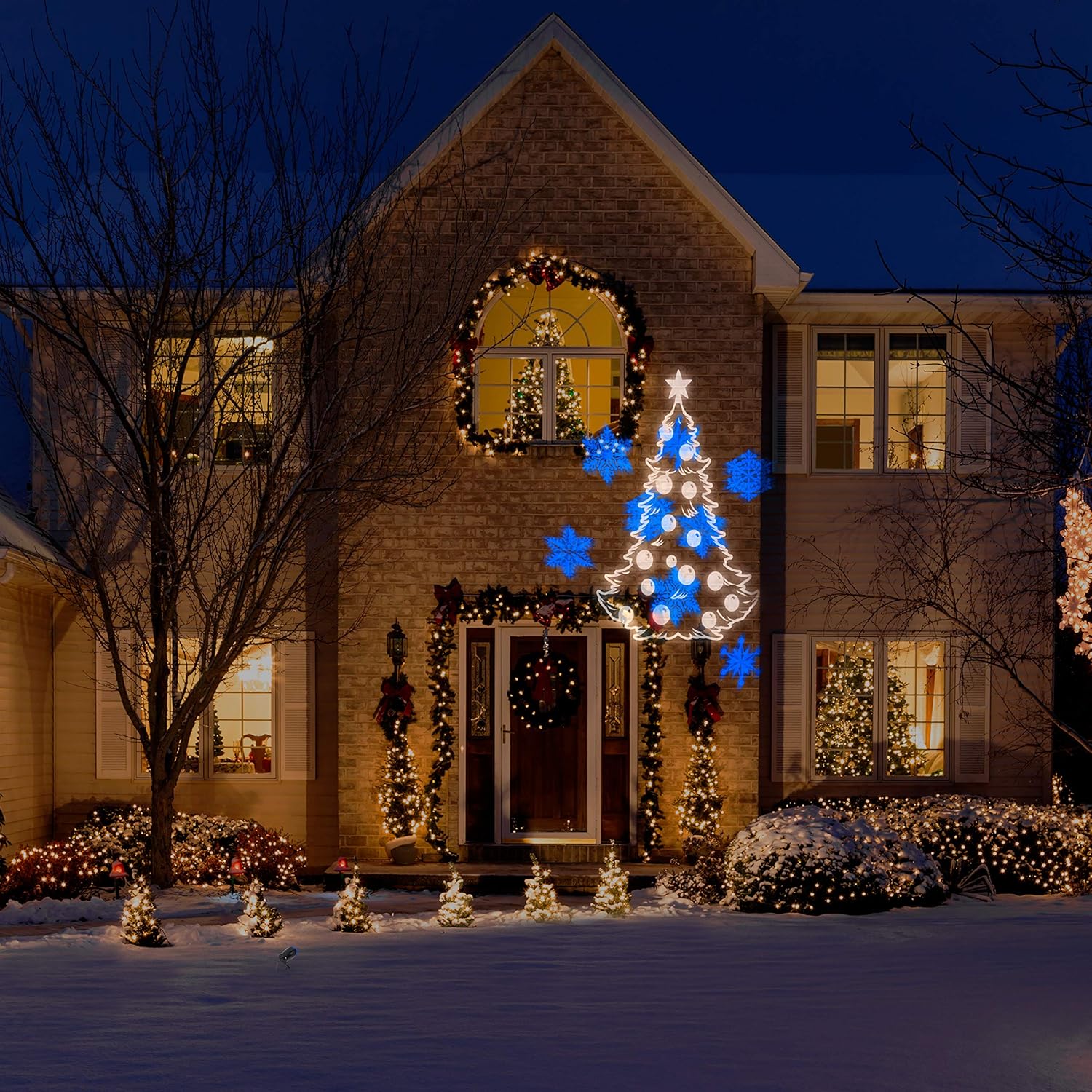 Lightshow Projection Plus-Whirl-A-Motion Static-Tree