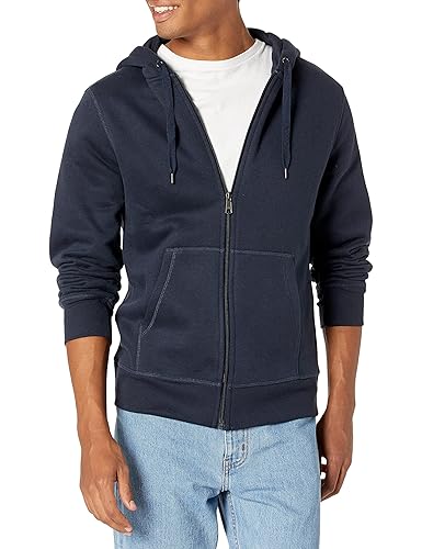 Amazon Essentials Men's Full-Zip Fleece Hoodie (Available in Big &