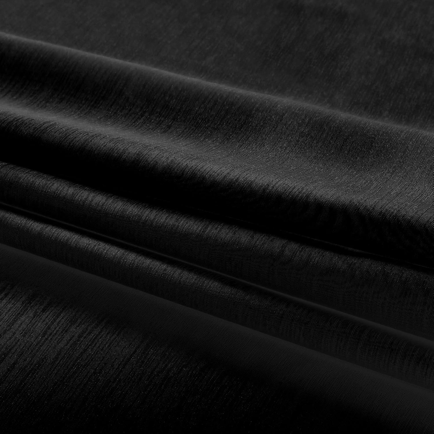 Mrs.Naturall Black Sheer Curtains 108 Inches Long for Living Room 2 Panels Set Ceiling Grommet Extra Long Window Treatment Drapes for Bedroom 9FT 52x108 Inch Length