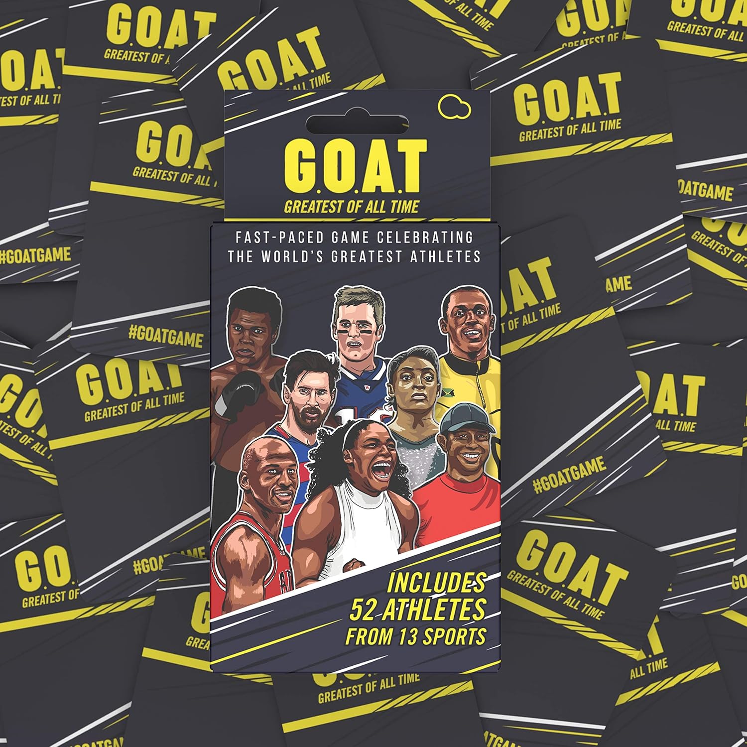 Goat Game - Speedy Sporting Spoons Card Game - Collect A Set and Snatch A Trophy - Fast and Fun Game - Suitable for Family, Kids, Teenagers & Adults