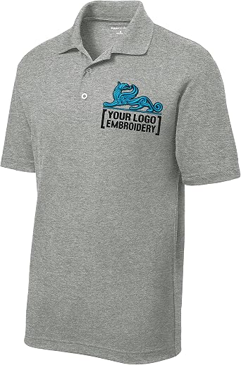 Mens Custom Golf Shirt. Custom Embroidered Polo Shirt/Golf Shirt