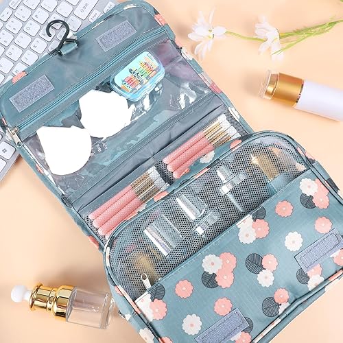 Vista 46 de Pengxiaomei Neceser de tocador, bolsa de cosméticos colgante impermeable, bolsa de maquillaje de viaje portátil, bolsa de maquillaje multifunción