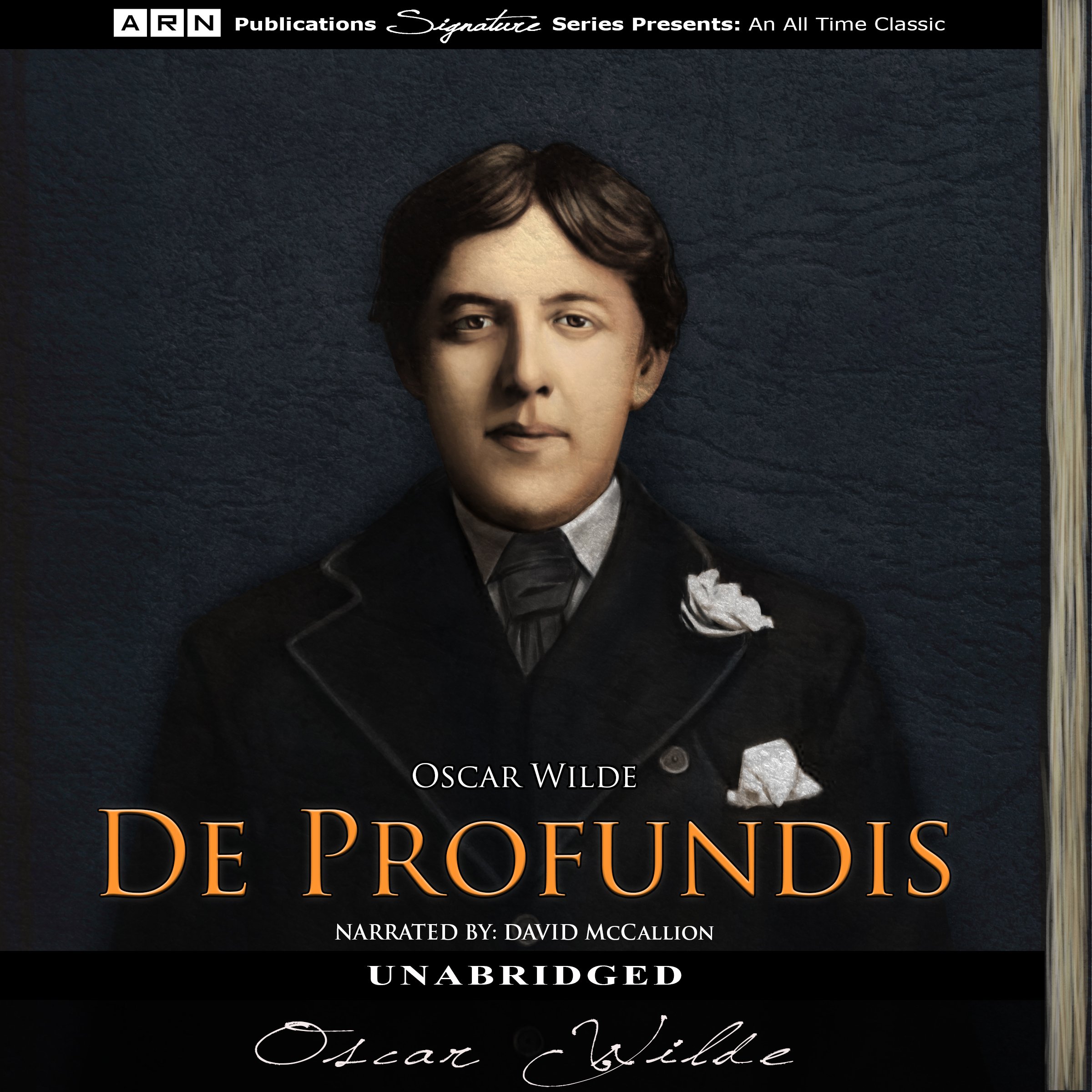 Cover art for De Profundis