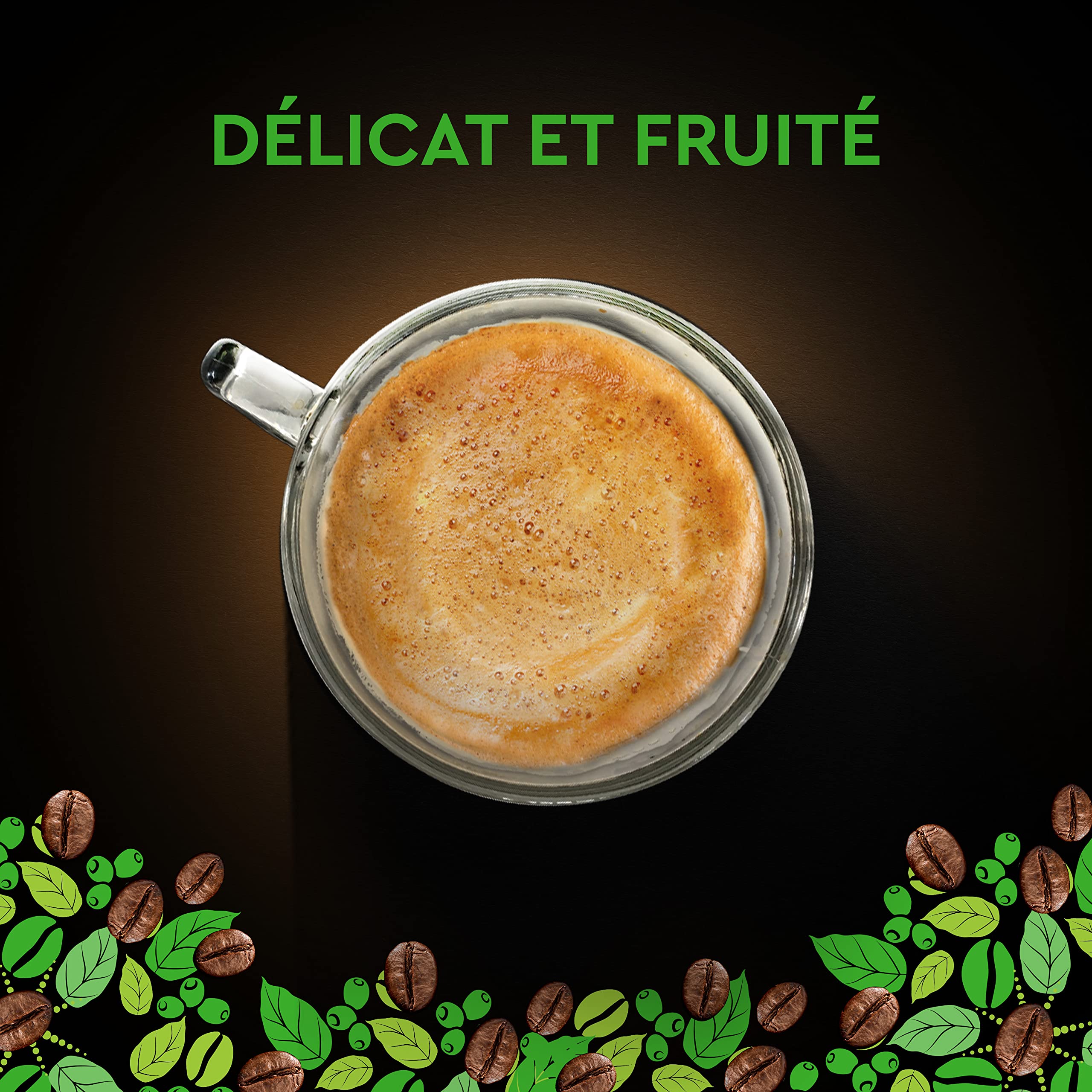 CARTE NOIRE - Capsules de Café Bio Compatibles Nespresso - Café Arabica - Lot de 30 x 8 Capsules Aluminium - Fabriqué en France (240 capsules)