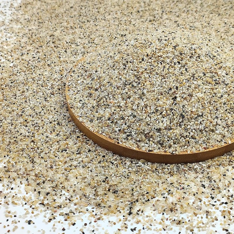Areia para Aquário de Água Doce FANTIAN, Granulometria de 0,6–1,2 mm, Mixed, 9,08 kg