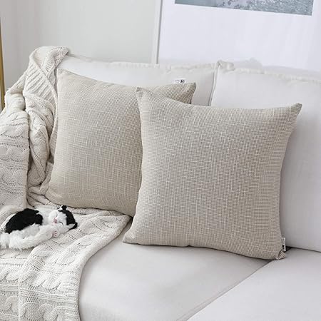 beige cushion covers