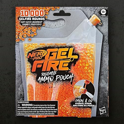 Miniatura 2 de Nerf Pro Gelfire Recambio, 10,000 rondas de gelfire deshidratadas, uso con pistolas Nerf Pro Gelfire, a partir de 14 años