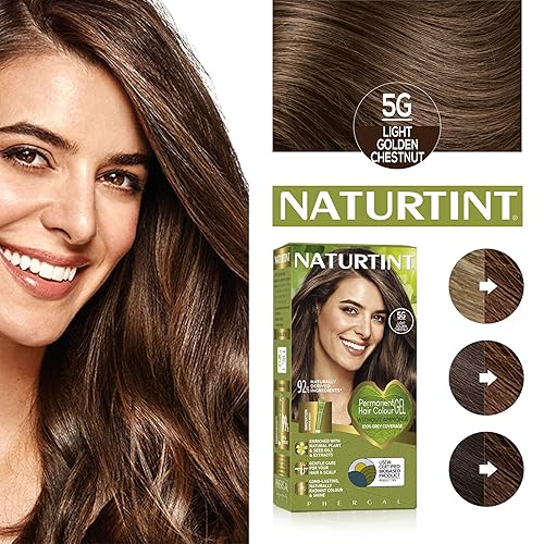 Vista 218 de Naturtint - Tinte permanente para el cabello, Paquete de 6, marrón claro (Light Chestnut Brown)