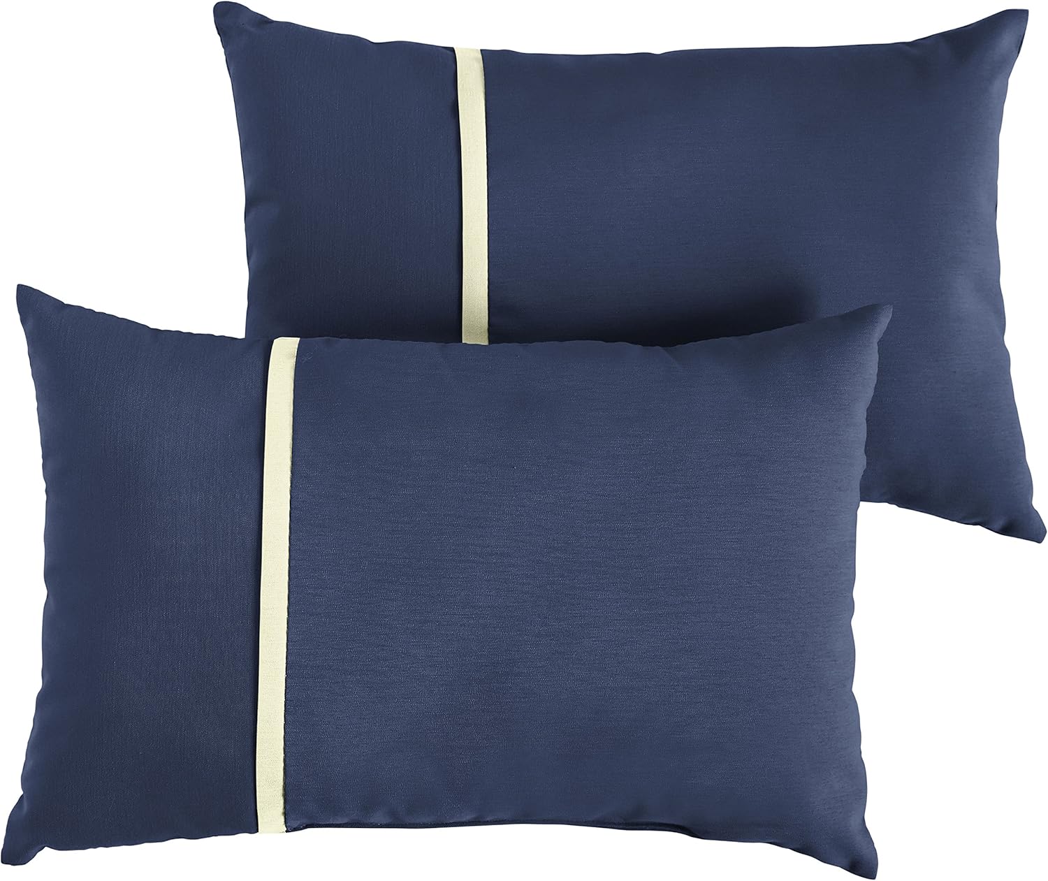 Sorra Home Indoor Outdoor Sunbrella Lumbar Pillows, Set of