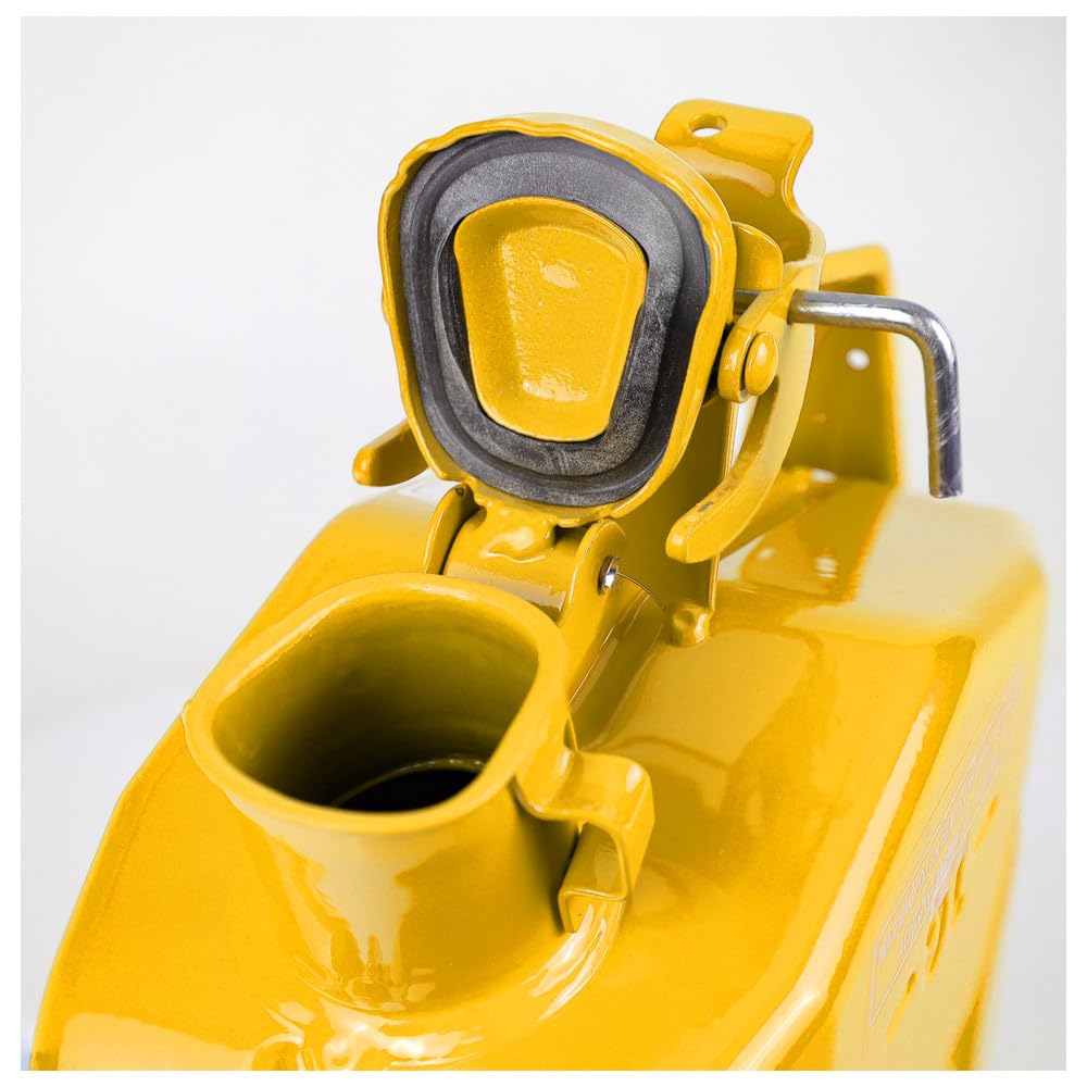 Dönges Jerrican en tôle d'acier Jaune 5 l