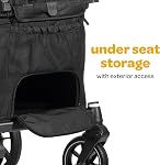 Larktale Caravan Coupe LTE 2-Seater Compact Stroller Wagon with Ultra-Small Fold and Raised Seats