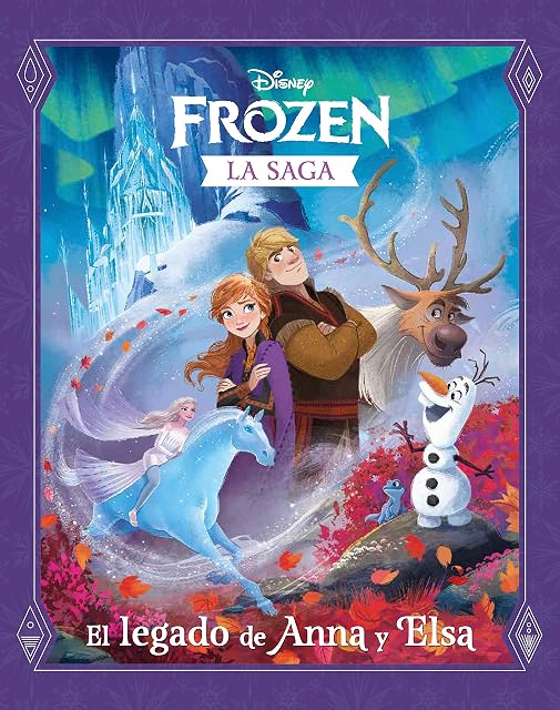 Portada de Frozen. La saga. El legado de Anna y Elsa