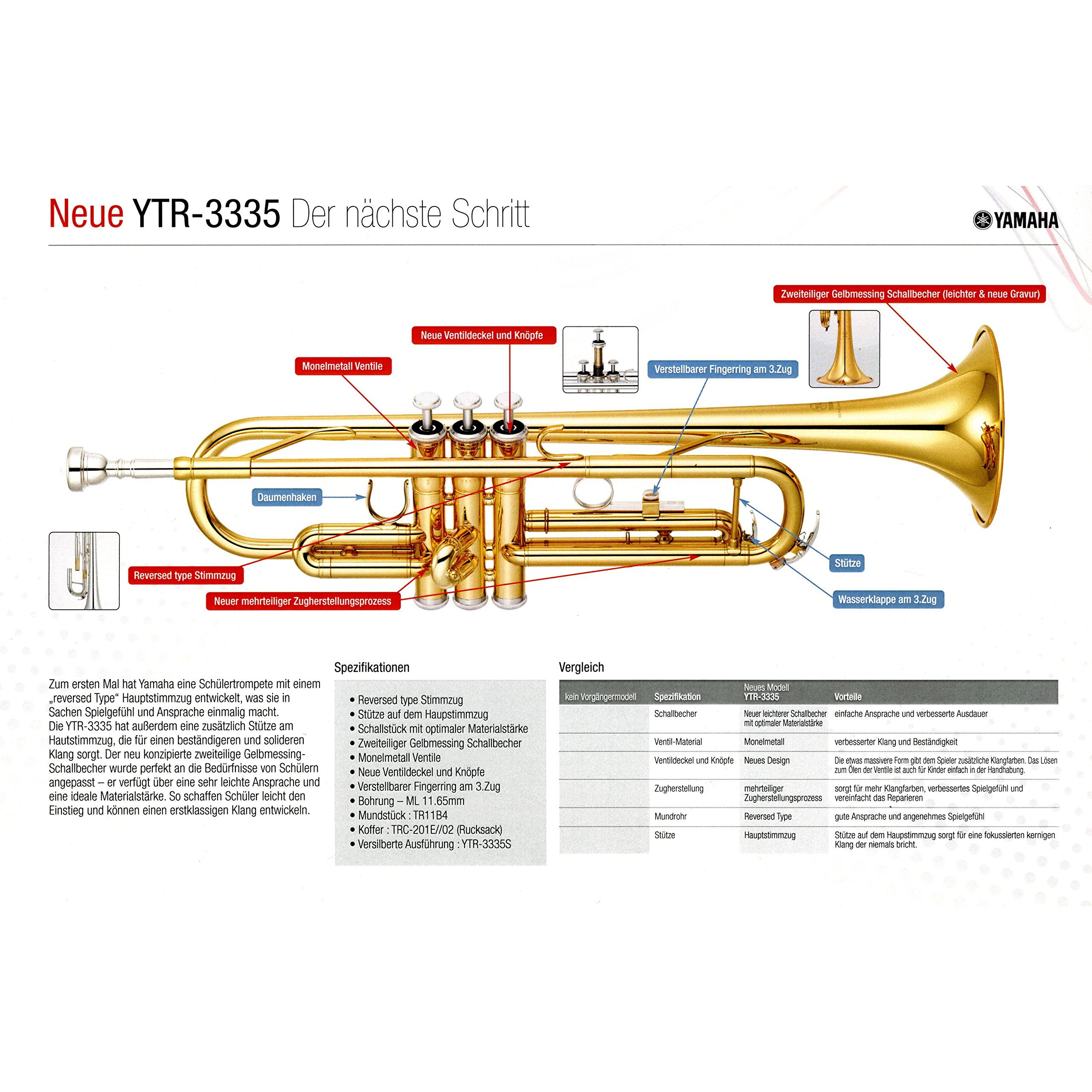Yamaha – Tromba ytr-3335
