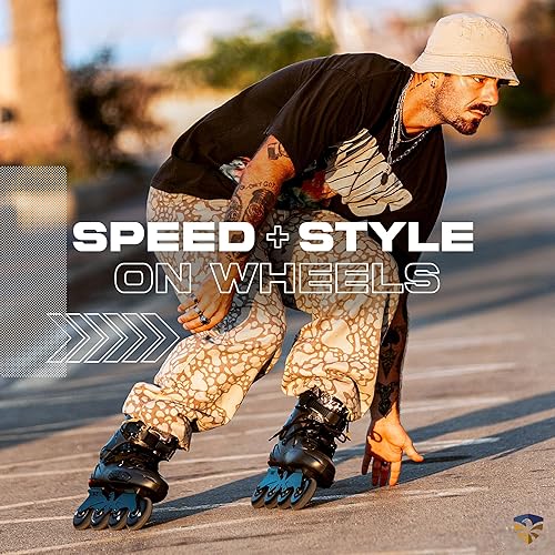 Miniatura 6 de Flying Eagle X5F Spectre Freeskates - Patines en línea para adultos, hombres profesionales, patines para adultos para mujeres, patines urbanos en