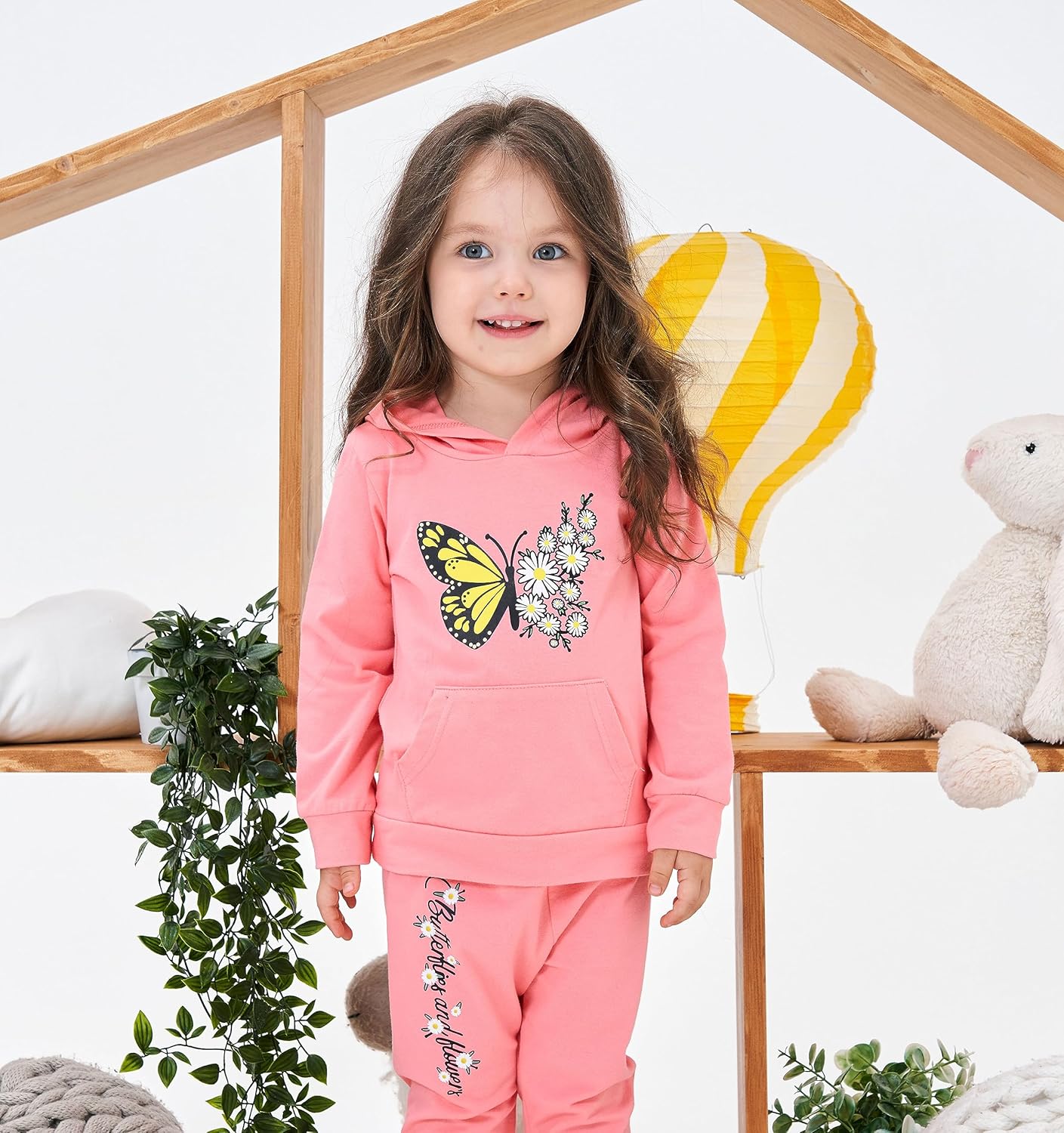 Toddler Kid Girls Clothes Colorblock Hoodie Leopard Print Sweatsuits Top 2PC Fall Outfit Set - Image 7