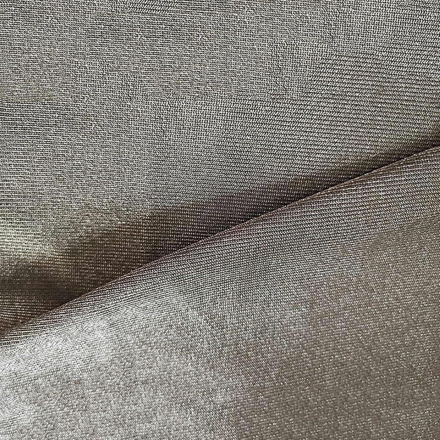 Faraday Fabric Pure Silver Fiber Emf Protection Fabric Stretch Faraday for WiFi Bluetooth GPS RFID Blocking Material (Size : 8 Square Meter(1.5x5.3m))