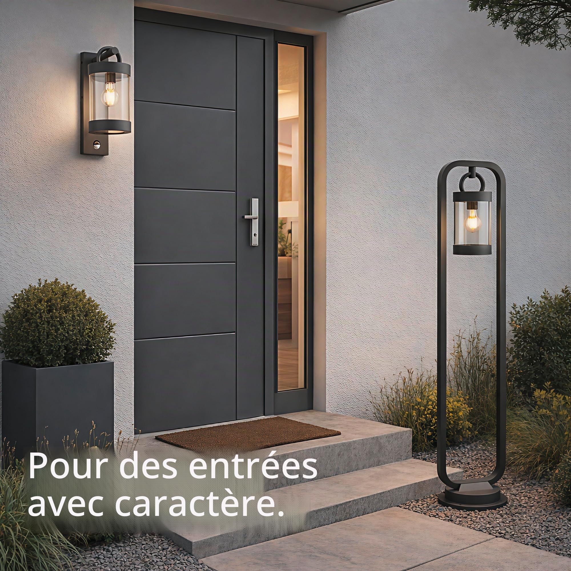 Trio, Applique, Sambesi 1xE27, Anthracite