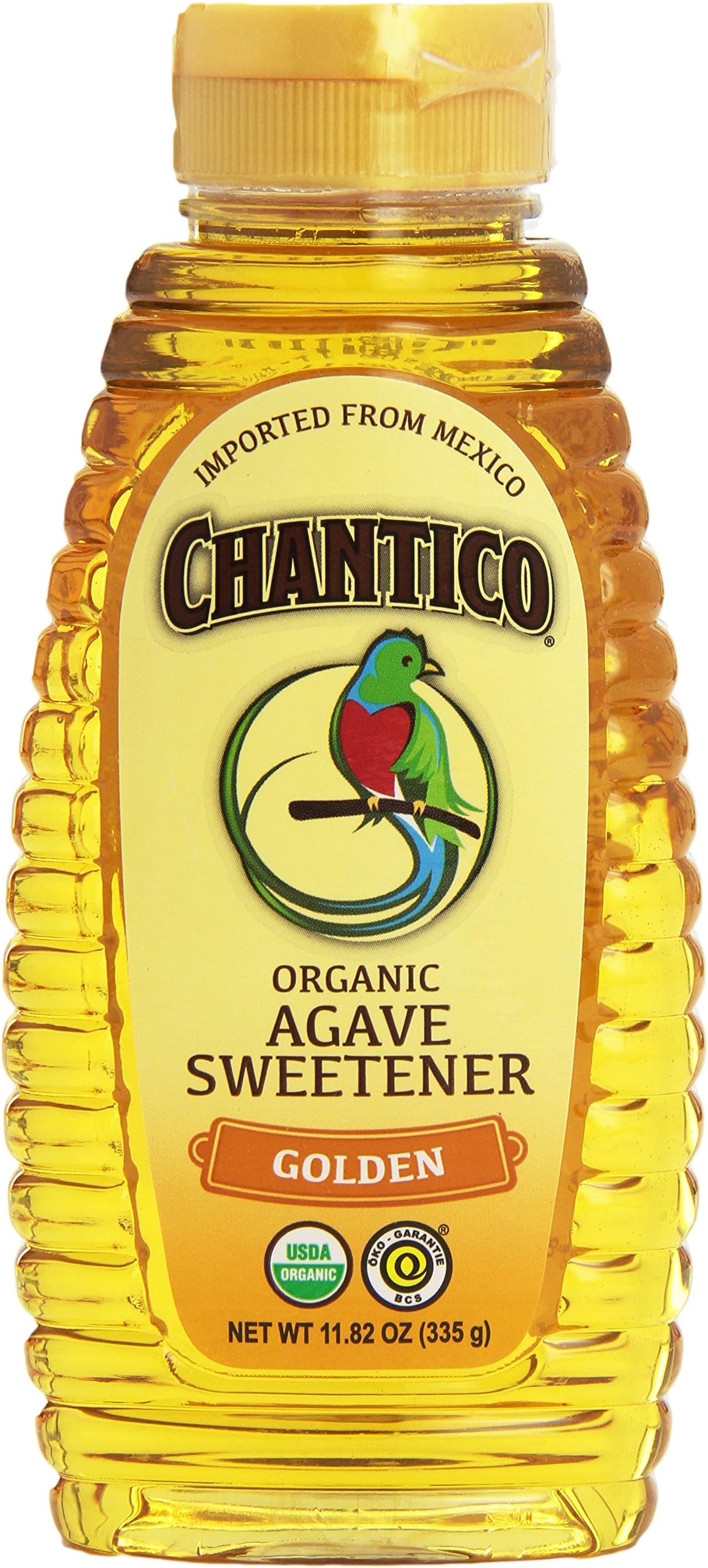 Chantico Pure Agave Sweetener Golden Syrup 335 g (Pack of 4