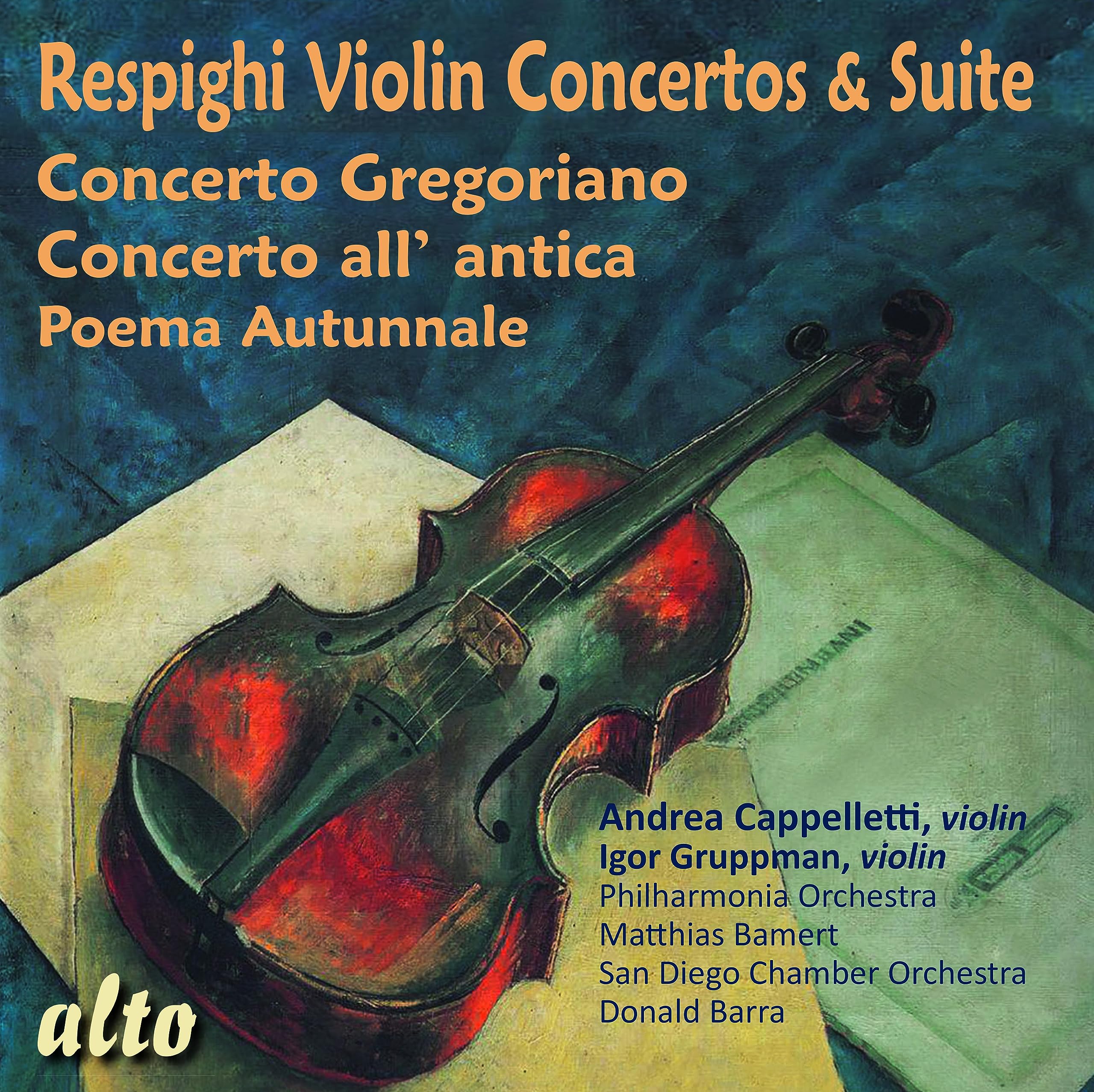 Vinyl Castle Respighi: Violin Concertos & Suite