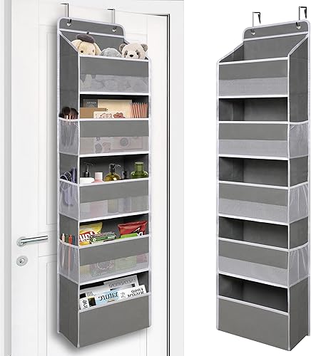 Organizador resistente para colgar sobre la puerta, organizador grande para colgar en la pared, armario, baño, cuarto de bebé, dormitorio, juguetes,