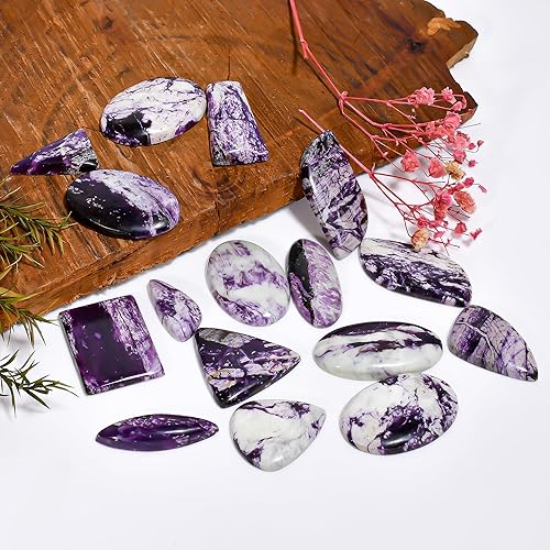 Vista 78 de 100 carats, 20+pcs, Natural Labradorite Gemstone Wholesale Lot, Briolette Cut, Jewelry Making Loose Gemstone, Polished Decor Specimen, DIY, Wire