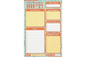 Can't Remember Shit Daily Planner Notebook