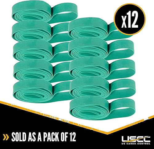 Miniatura 8 de US Cargo Control Bandas móviles de goma grandes de 30 pulgadas (paquete de 240), 30 pulgadas sin estirar, 60 pulgadas totalmente estiradas, bandas