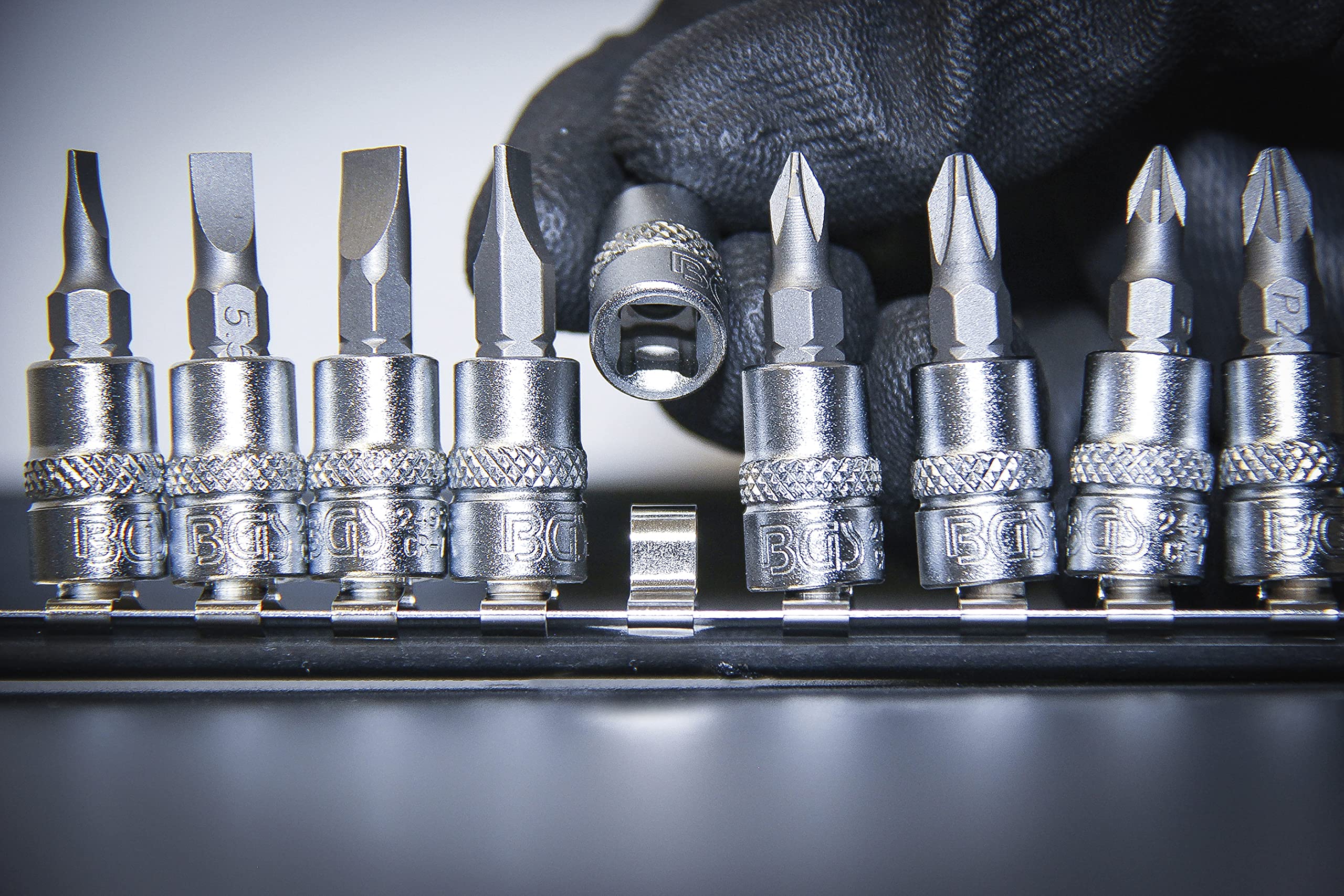 BGS 2163 | Bit Socket Set | 6.3 mm (1/4