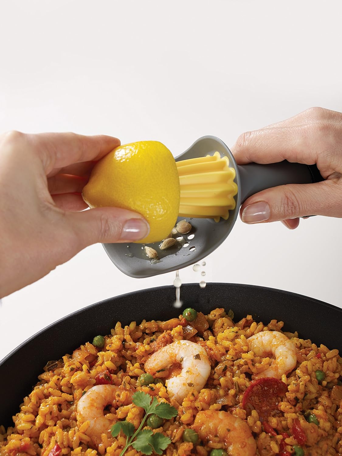 Joseph Joseph Citrus Reamer, Lemon Juicer with Seed Catcher