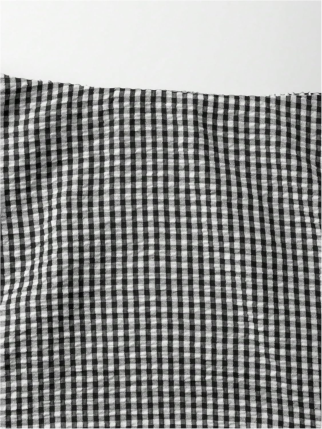 SOLY HUX Women's Plaid Gingham Maxi Skirt High Waisted A Line Ruffle Hem Long Flowy Skirts