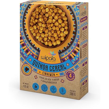 Wipala Quinoa Cereal with Cinnamon & Panela: Wholesome, Organic Goodness