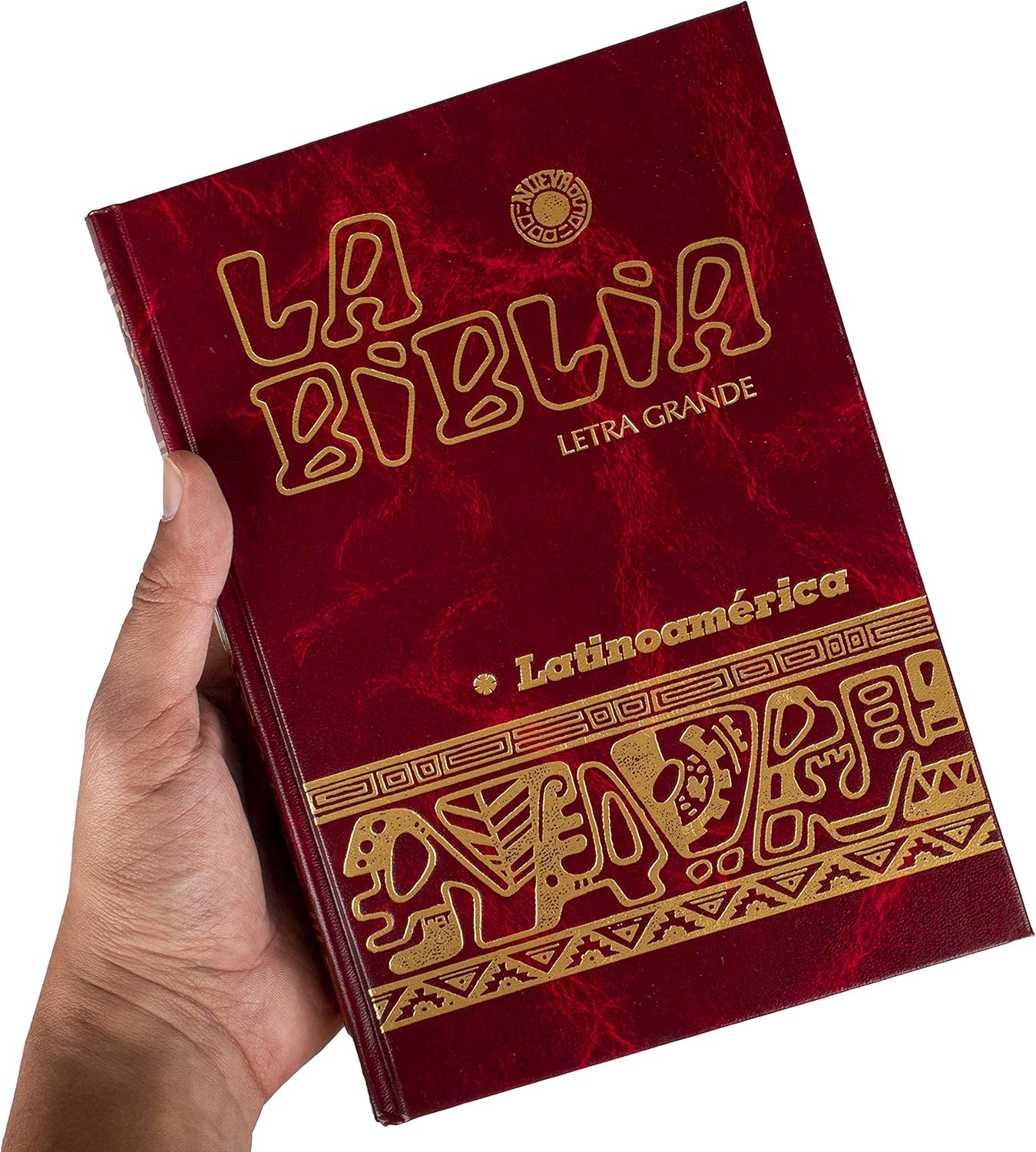 Morning Drawer Biblia Catolica Latinoamericana Letra Grande (Spanish Edition)(Letra Grande) (Maroon) - Image 3