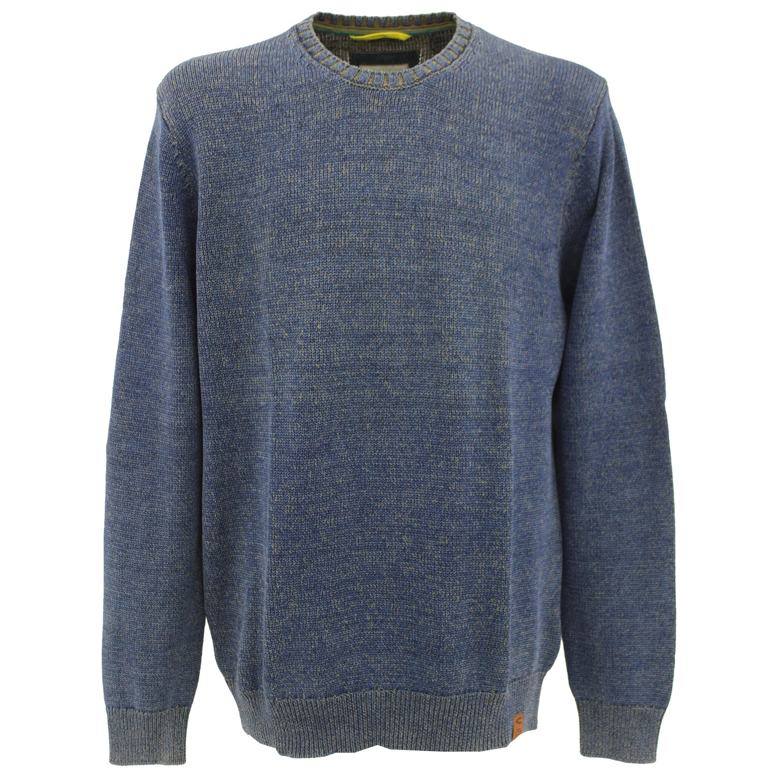 camel active H-Pullover pull col boutonné chaud pour homme - 4